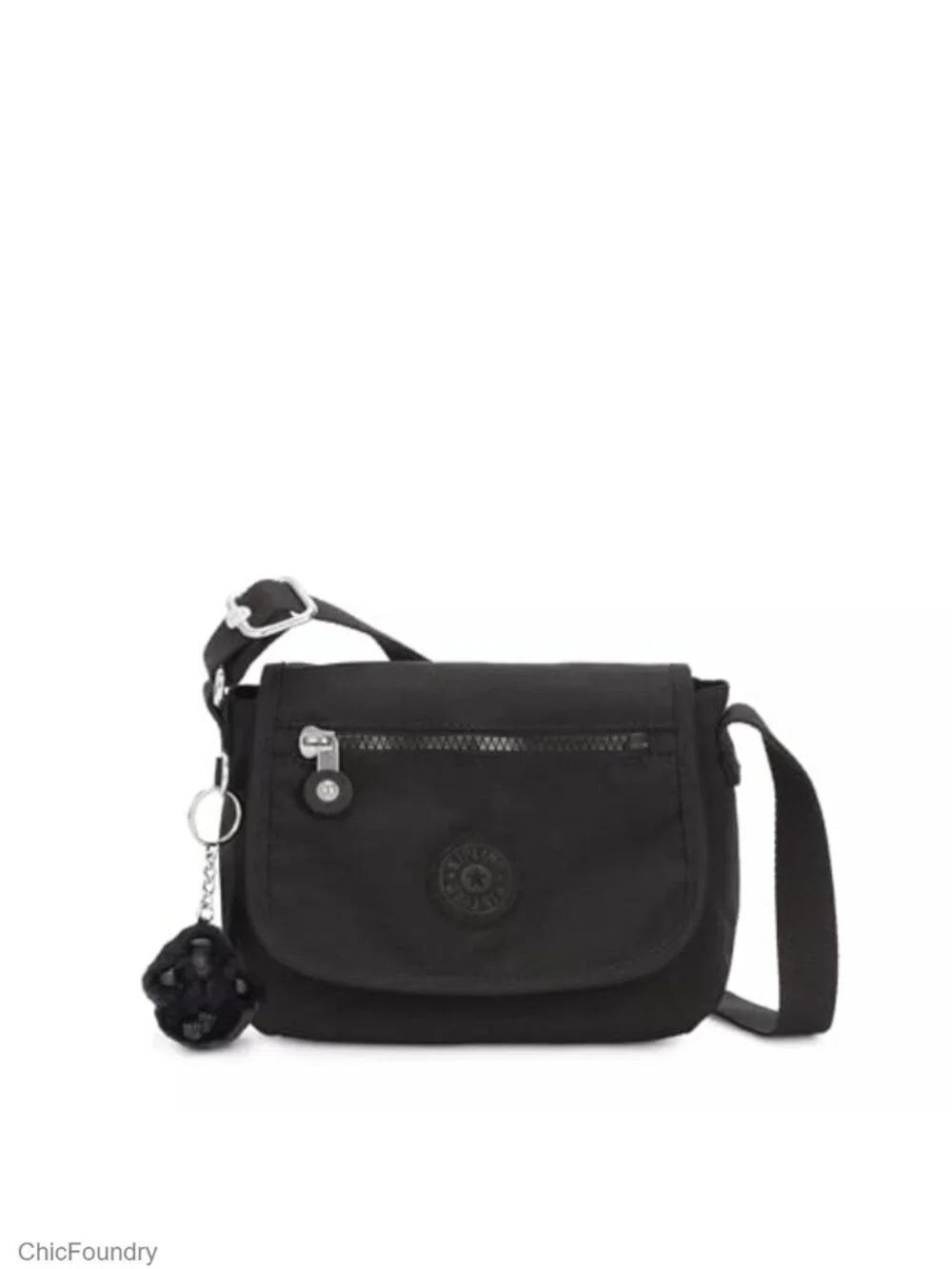 Mini Crossbody Bag with Adjustable Strap and Magnetic Snap Closure
